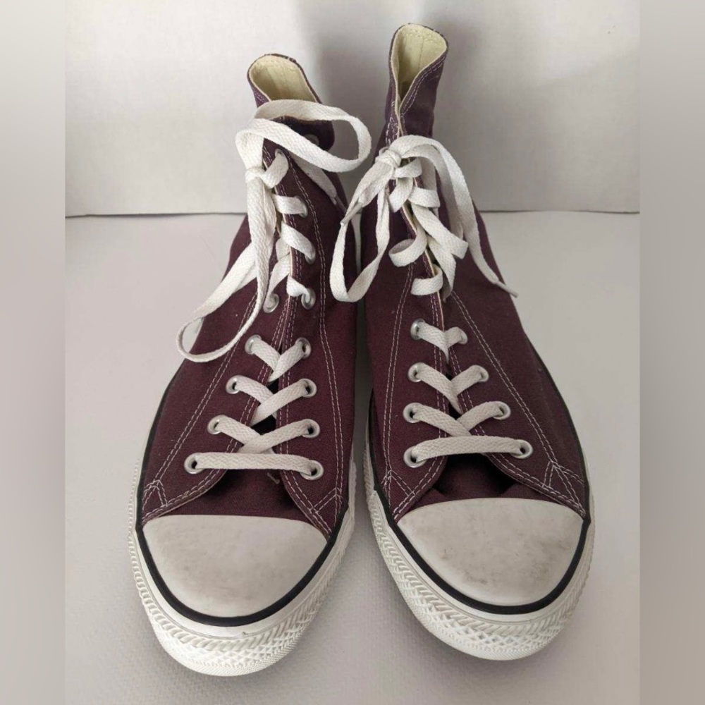 Purple Converse High-tops - Picture 2 of 4